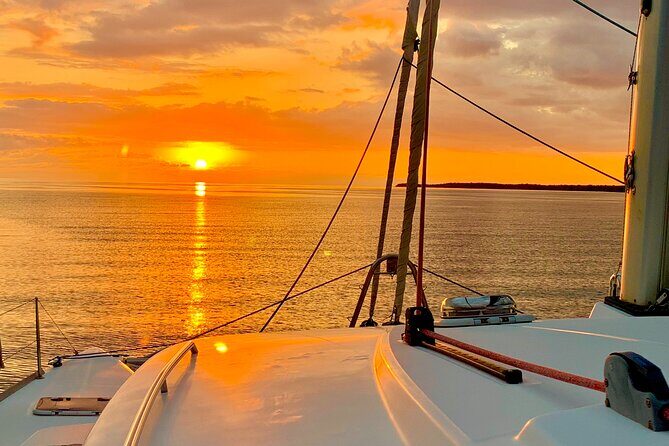 Bimini Charters - Private Luxury Catamaran 3-hr Sunset Sails - A Private Key West Sunset Sail on S/V Liberty: What Luxury Means Here