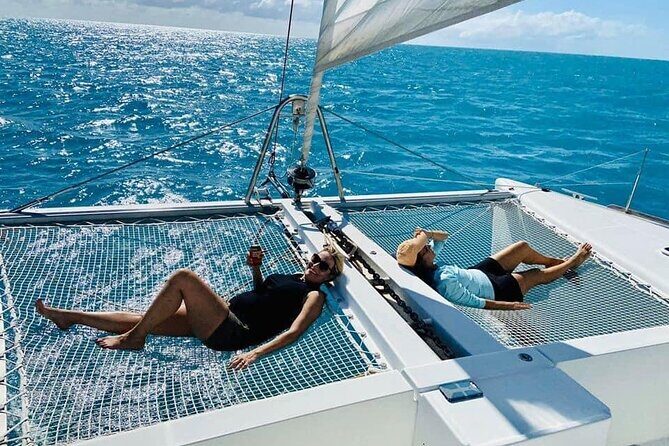 Bimini Charters - Private Luxury Catamaran 3-hr Sunset Sails - Dolphin Watching and Bow-Jump Fun: The Moments That Make It Feel Yours