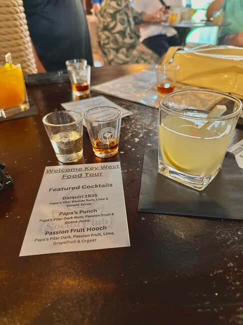 Key West: Insider's Hemingway Experience - Hemingway Rum Company Social Club: Papa’s Favorite Cocktail (30 Minutes)
