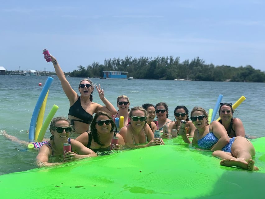 Key West: Private Tiki Bar Party Boat & Mini Sandbar - Captain Energy and the Small Details That Make It Better