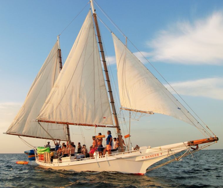 Key West Wind and Wine Sunset Sail aboard classic Schooner - A Classic Schooner Ride Built Around Wine and the Sunset