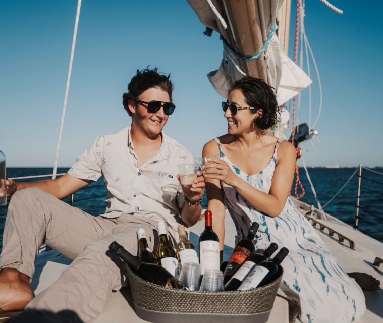 Key West Wind and Wine Sunset Sail aboard classic Schooner - Hors D’oeuvres That Make the Whole Evening Feel Like a Plan
