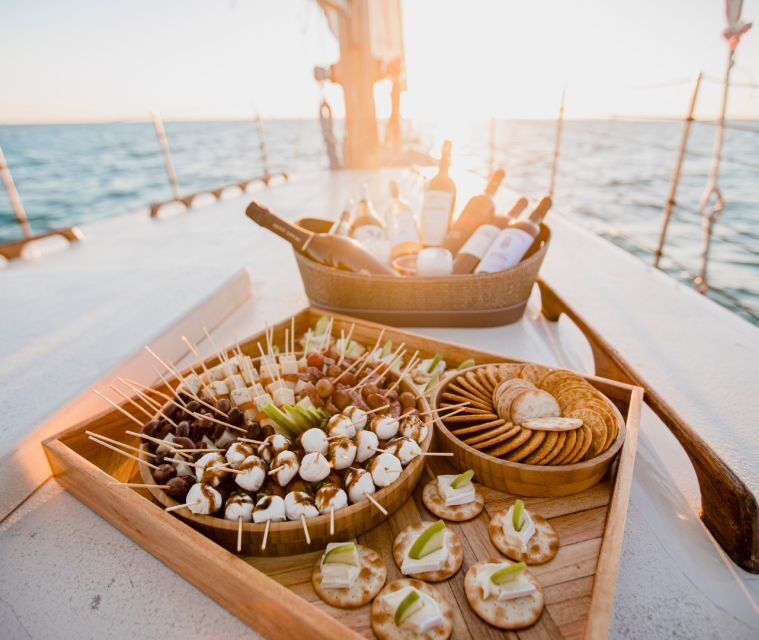 Key West Wind and Wine Sunset Sail aboard classic Schooner - Your Drink Lineup: 8 Wines, 5 Beers, and Water On Board