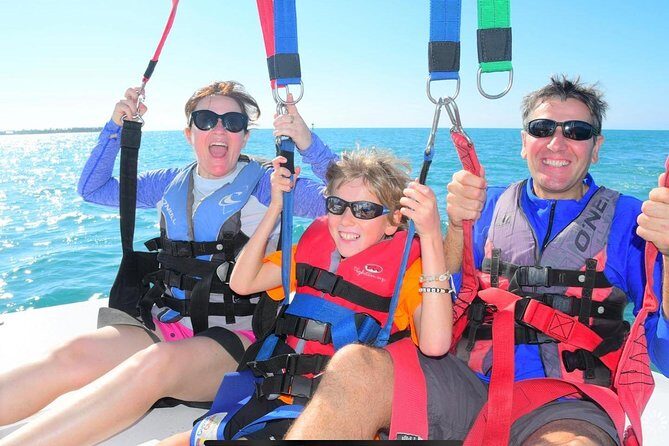 Parasailing over the Historic Key West Seaport - Flight time: how long you’ll really be in the sky