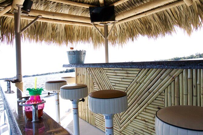 Private 2-Hour Tiki Boat Party in Key West & Mini Sandbar - Music, BYOB, and What You Should Plan to Bring
